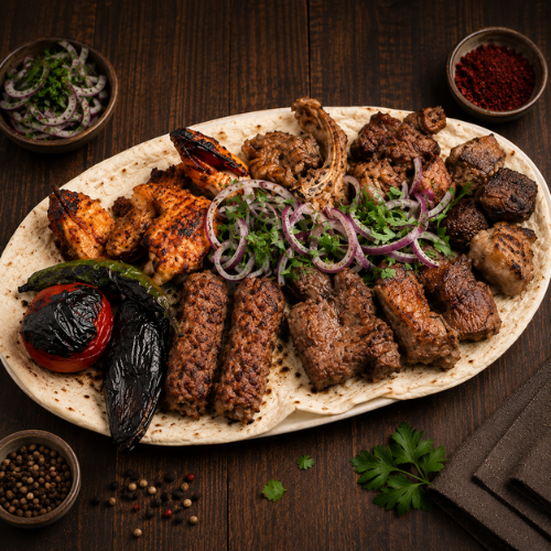 Kabab seti 3 nəfərlik