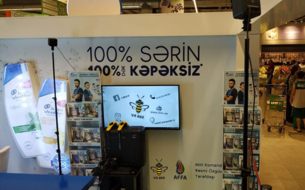 Head & Shoulders üçün VR oyun zonası